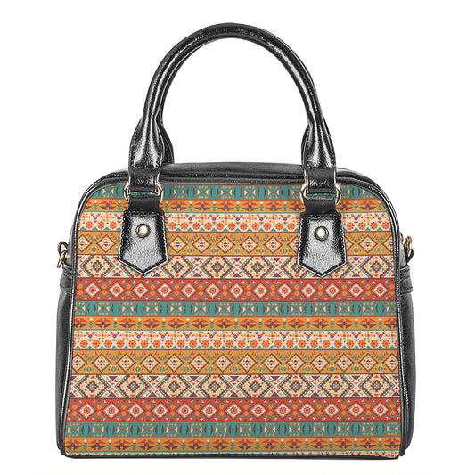 Navajo Native Pattern Print Shoulder Handbag