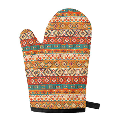 Navajo Native Pattern Print Single Oven Mitt