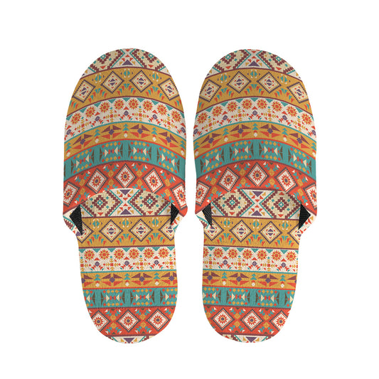 Navajo Native Pattern Print Slippers