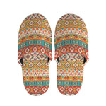 Navajo Native Pattern Print Slippers
