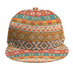 Navajo Native Pattern Print Snapback Cap