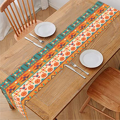 Navajo Native Pattern Print Table Runner