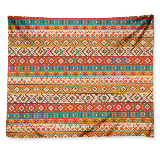 Navajo Native Pattern Print Tapestry