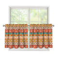Navajo Native Pattern Print Tier Curtains