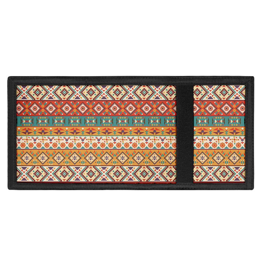 Navajo Native Pattern Print Trifold Wallet