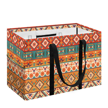 Navajo Native Pattern Print Utility Tote Bag