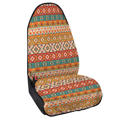 Navajo Native Pattern Print Waterproof Car Seat Cover