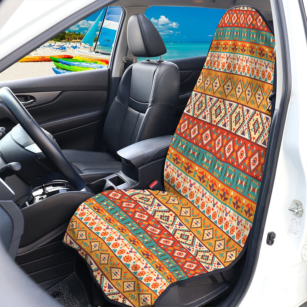 Navajo Native Pattern Print Waterproof Car Seat Cover