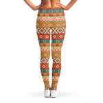 Navajo Native Pattern Print Women's Leggings