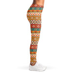 Navajo Native Pattern Print Women's Leggings