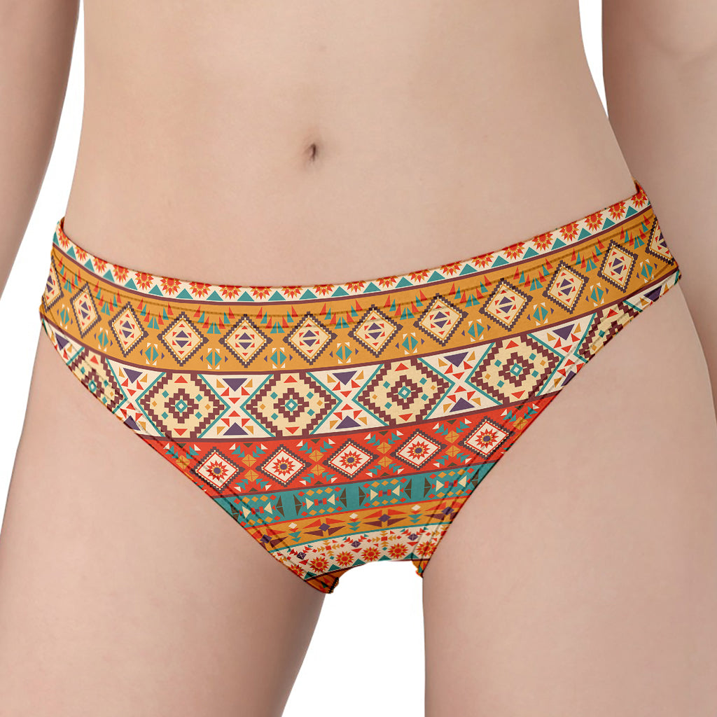 Navajo Native Pattern Print Women's Panties