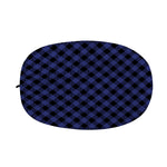 Navy And Black Buffalo Plaid Print Car Side Mirror Covers