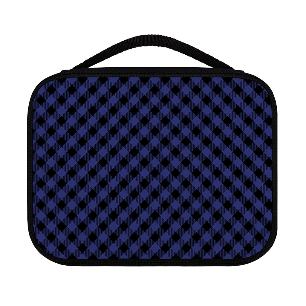 Navy And Black Buffalo Plaid Print Classic Bible Case