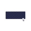 Navy And Black Buffalo Plaid Print Extended Mouse Pad