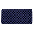 Navy And Black Buffalo Plaid Print Towel