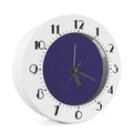 Navy And Pink Zigzag Pattern Print Alarm Clock
