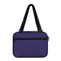 Navy And Pink Zigzag Pattern Print Double Strap Bible Bag