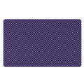 Navy And Pink Zigzag Pattern Print Polyester Doormat