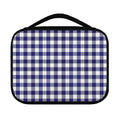 Navy And White Buffalo Check Print Classic Bible Case