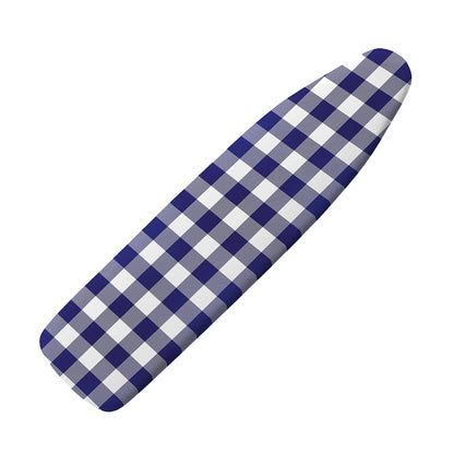 Navy And White Buffalo Check Print Ironing Board Cover