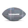 Navy And White Glen Plaid Print Rugby Ball