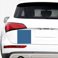 Navy And White Polka Dot Pattern Print Car Sticker