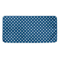 Navy And White Polka Dot Pattern Print Towel