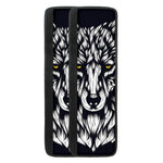 Navy And White Wolf Print Refrigerator Handle Covers