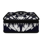 Navy And White Wolf Print Small Lunch Bag