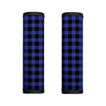 Navy Blue And Black Buffalo Check Print Handle Covers