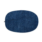 Navy Blue Denim Jeans Print Car Side Mirror Covers