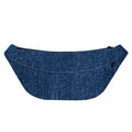 Navy Blue Denim Jeans Print Fanny Pack