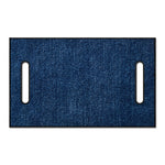 Navy Blue Denim Jeans Print Golf Cart Seat Cover