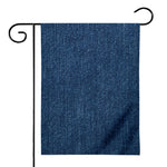 Navy Blue Denim Jeans Print House Flag