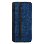 Navy Blue Denim Jeans Print Refrigerator Handle Covers