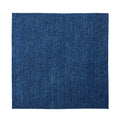 Navy Blue Denim Jeans Print Silk Bandana