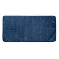 Navy Blue Denim Jeans Print Towel