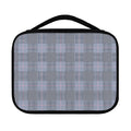 Navy Blue Prince of Wales Check Print Classic Bible Case