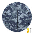 Navy Digital Camo Pattern Print Basketball