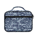 Navy Digital Camo Pattern Print Briefcase Bible Bag