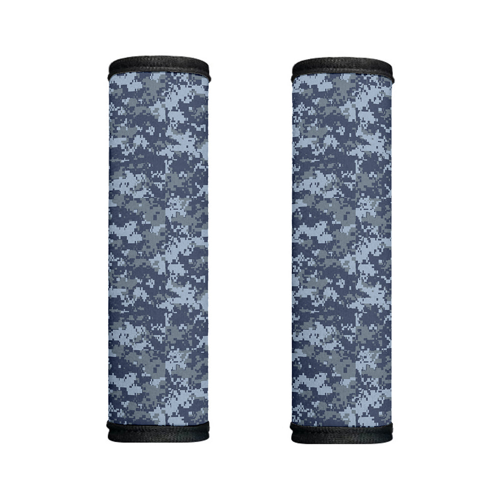 Navy Digital Camo Pattern Print Handle Covers