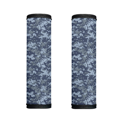 Navy Digital Camo Pattern Print Handle Covers