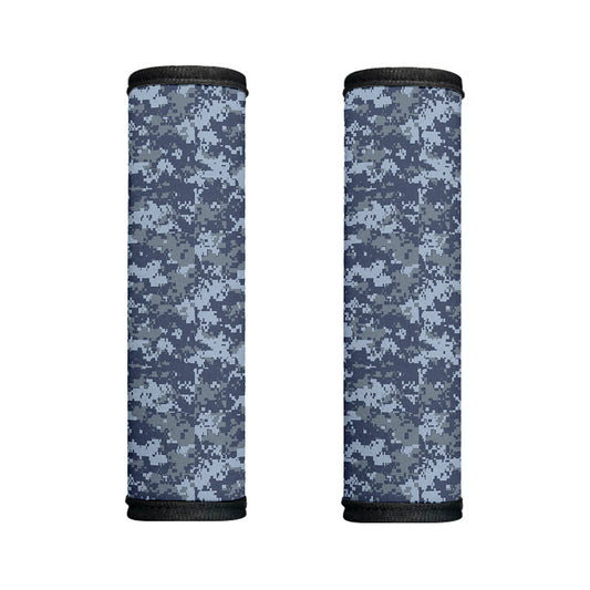 Navy Digital Camo Pattern Print Handle Covers
