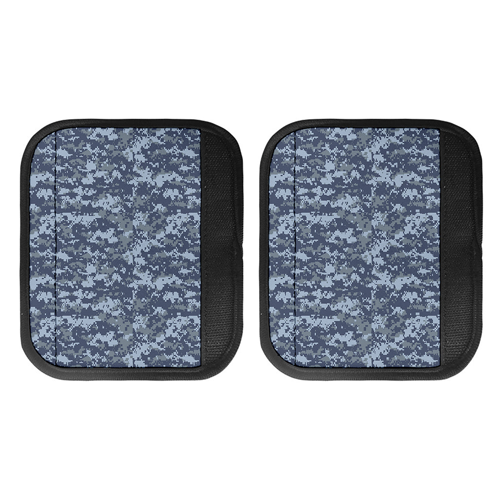 Navy Digital Camo Pattern Print Handle Covers