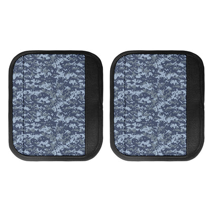 Navy Digital Camo Pattern Print Handle Covers