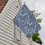 Navy Digital Camo Pattern Print House Flag