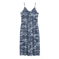 Navy Digital Camo Pattern Print Jersey Midi Cami Dress