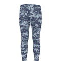 Navy Digital Camo Pattern Print Men's Leggings