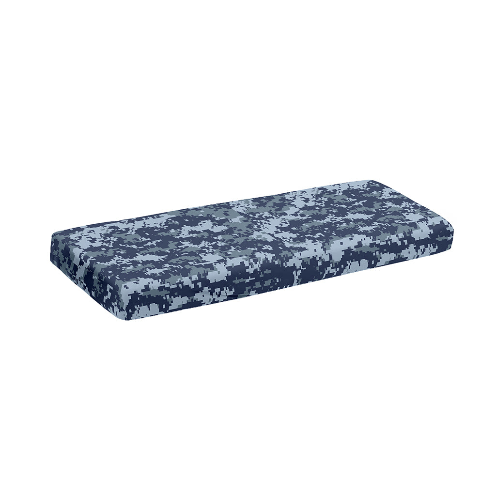Navy Digital Camo Pattern Print Piano Keyboard Cover