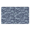 Navy Digital Camo Pattern Print Polyester Doormat